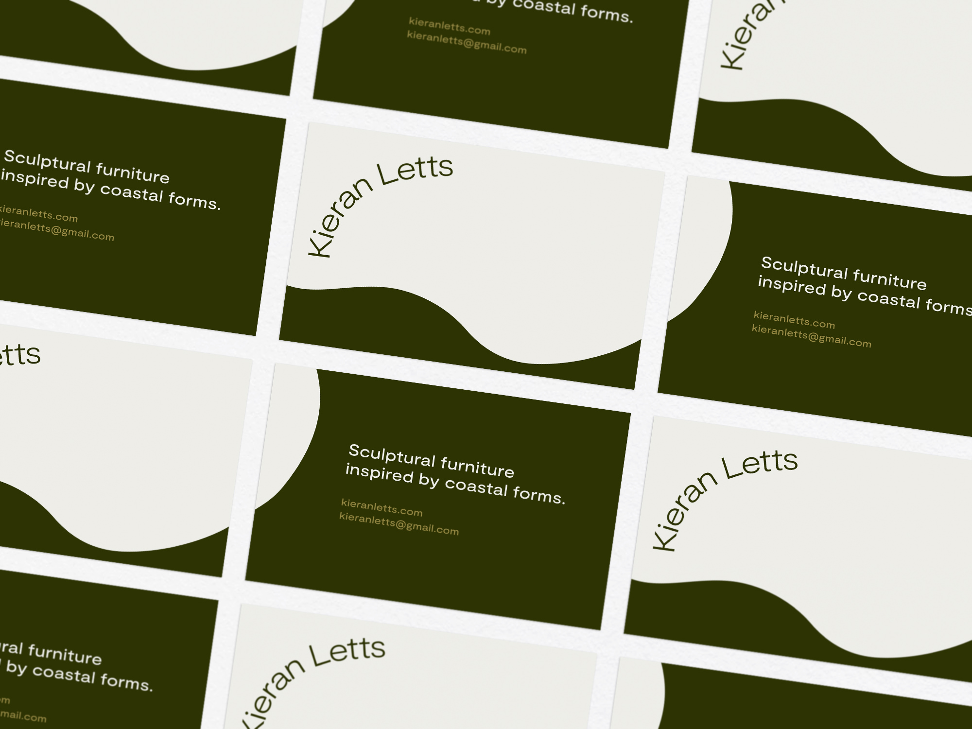 Kieran Letts business cards